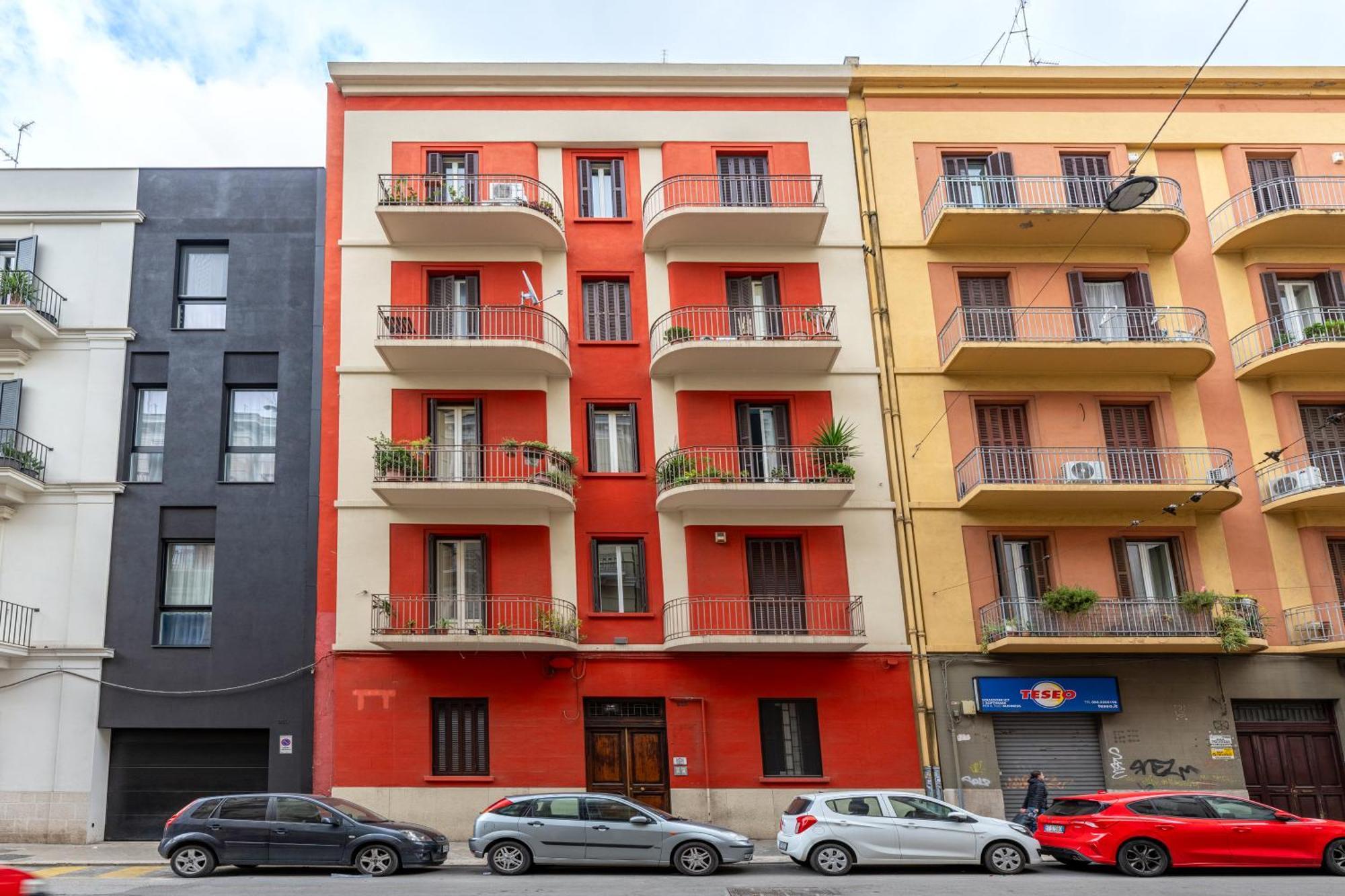 100Mq Maison Paradise - Central & Elegant Apt Bari Dış mekan fotoğraf